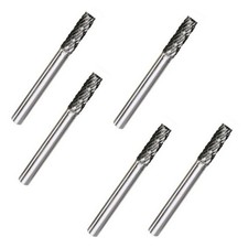 5x Solid Carbide End Mill 3mm