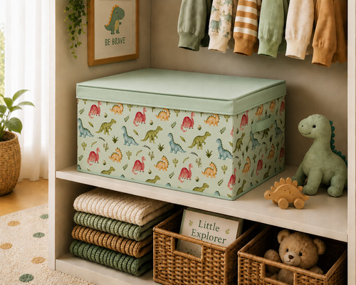 Large storage box - large, collapsible