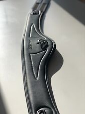 Anatomical Claridge House Horse Girth Black Soft Padded Leather 48'' Crescent Sh