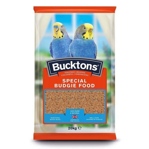 Bucktons special budgie food - food, |
