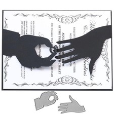 Engagement Wedding Ring Metal Steel Cutting Dies Stencils Scrapbooking Embossing