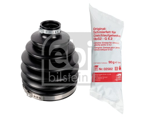 Front bellow kit - bellow, shaft