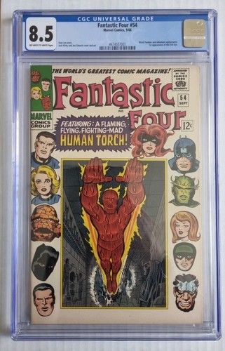 Fantastic four marvel 1966 - four, #54