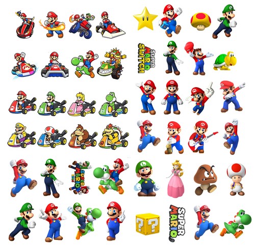 Large super mario - super,