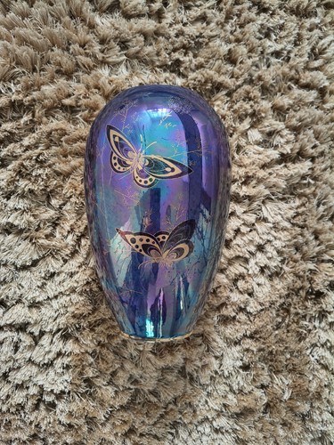 Crown devon vase butterflies - crown,