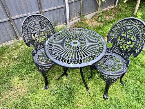 Vintage cast aluminium patio - vintage,