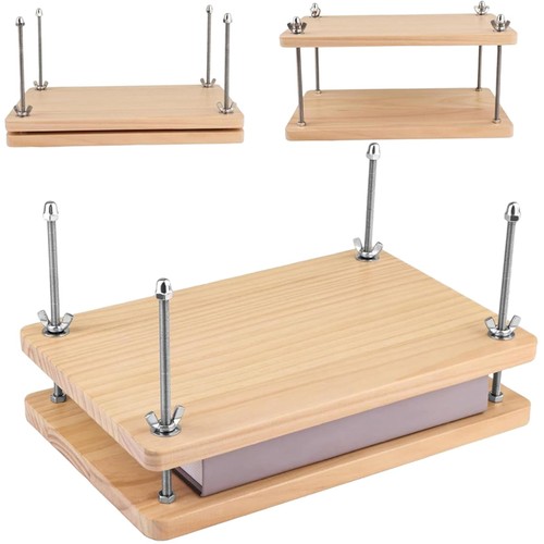 Wooden book press - book,