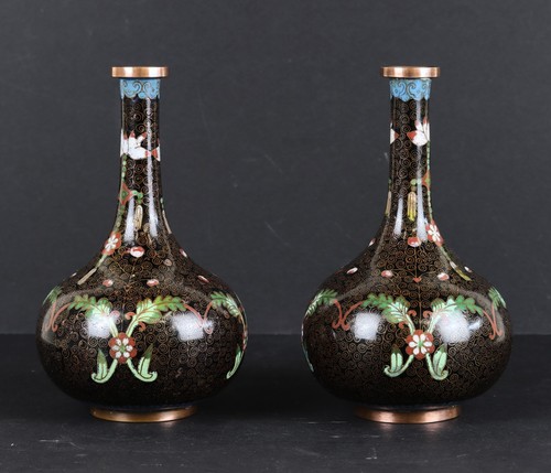 Pair antique chinese qing - antique,