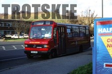 35mm Slide London Buses Mercedes Benz 811D Alexander MA4 F604XMS c1995 Original