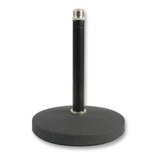 Pulse Black Desktop Microphone Stand Podcasting Mic Small Tabletop