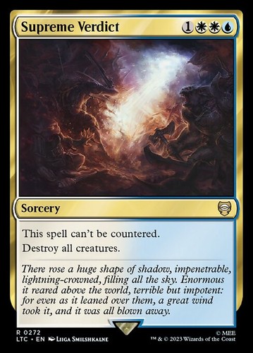 Mtg supreme verdict ltc - mtg, ~
