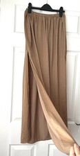 ZARA Trafaluc Nude Tan Maxi