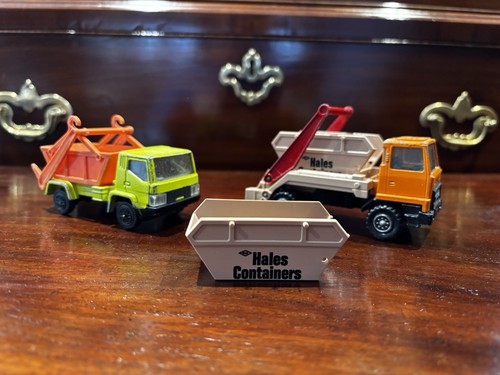 Old skip lorries - skip,