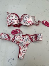 Miss Ultimo Bra And Thong Set