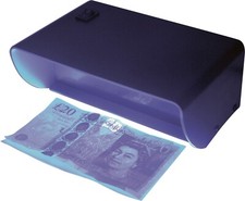 Shop UV Bank Note Checker Security Counterfeit Cash Money - 240v New & Boxed