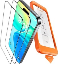 TORRAS for iPhone 16 Pro Max Screen Protector FULL Screen Tempered Glass 2 Pack