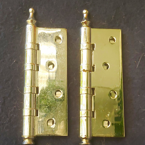 Polished silver metal - silver, door