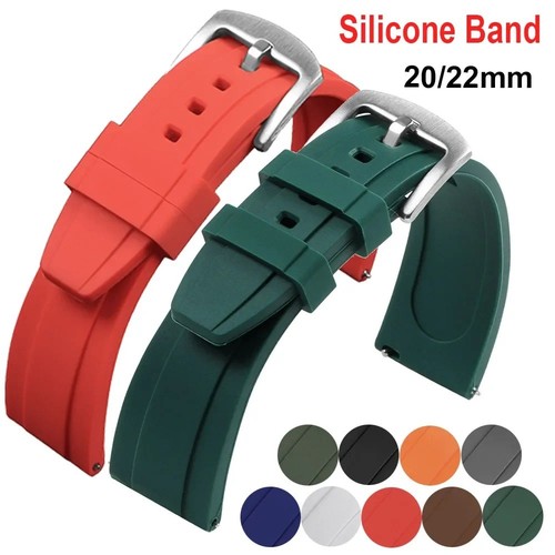 20mm 22mm curved end rubber - 22mm,