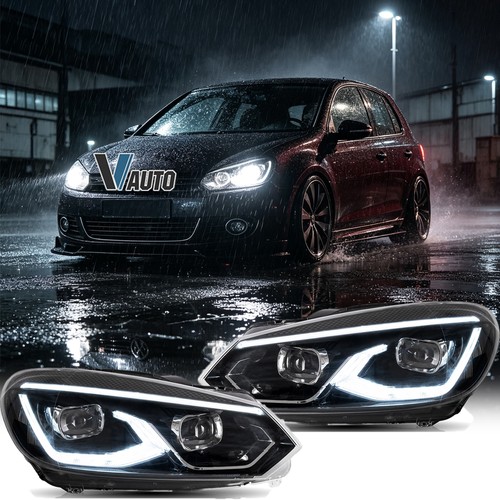 Led headlights drl - led, w/animation