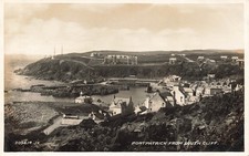 Portpatrick From South Cliff Dumfries and Galloway RP c1937 Postcard (G457)