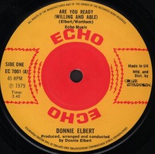 Donnie Elbert Are You Ready 7"