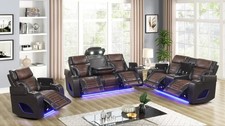 NEW LED Power Recliner 3PC