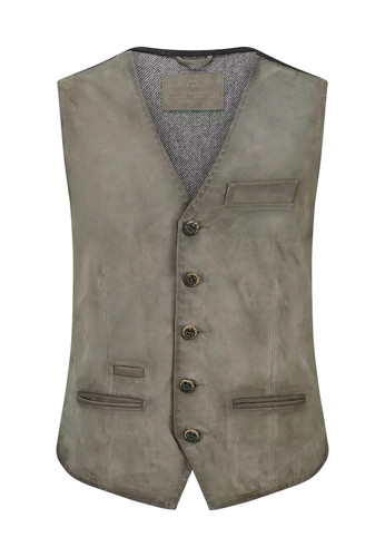 Milestone leather vest renzo - milestone,