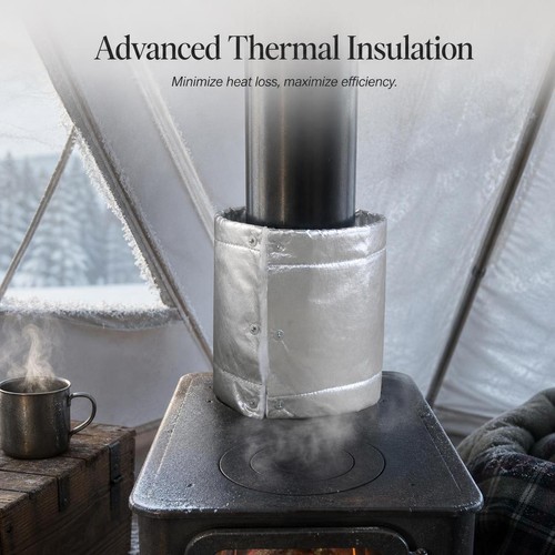 Stove pipe insulation for - insulation,