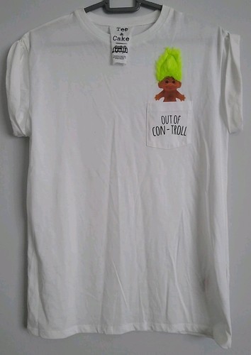 Used topshop white tee - used,