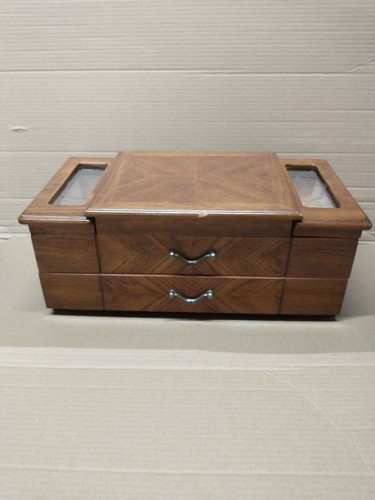 Mid century wooden - wooden, jewellery