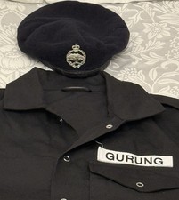 Royal Tank Regiment RTR Beret Badge & Black Overalls British Army