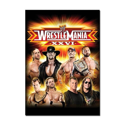 Wwe wrestlemania poster - wwe,