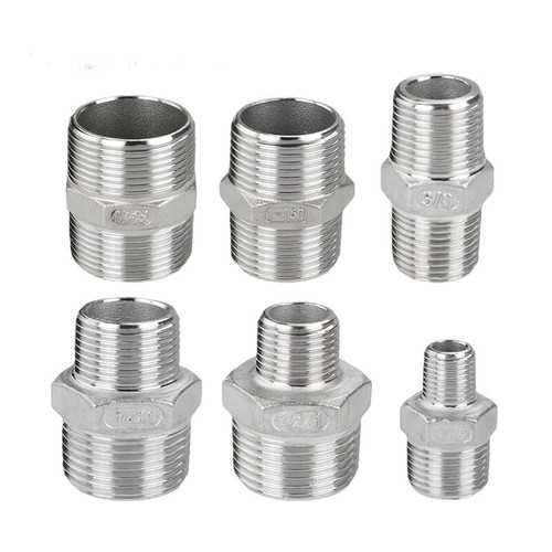 Bsp male stainless - male,