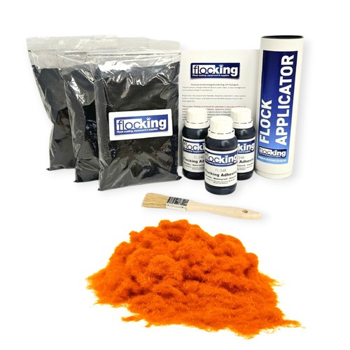 Flocking kit orange - flocking, flock