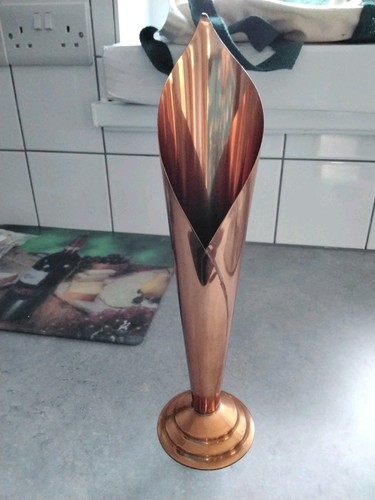 Solid copper handmade vase - ,
