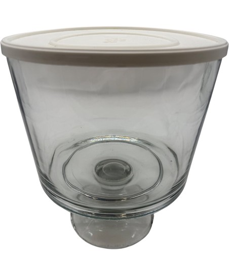 Pampered chef glass canister - pampered,