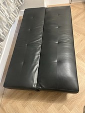 Black Sofa Bed / Futon