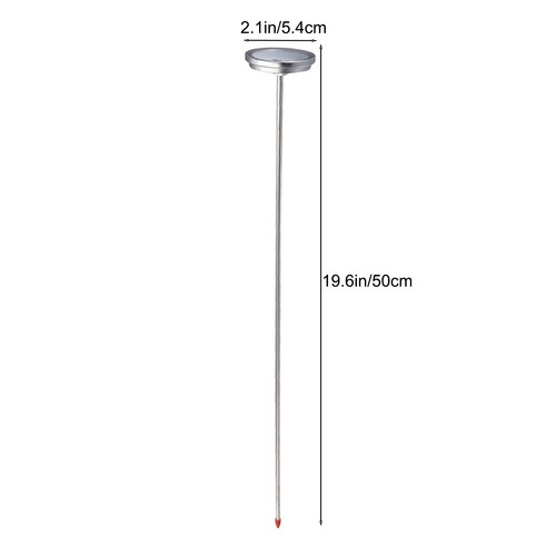 Garden tools soil - soil, thermometer