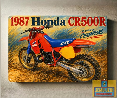 1987 honda cr500r motorcycle - honda,