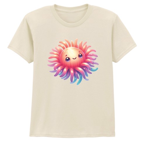Cute cartoon sea - cute, anemone