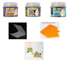 Car Body Filler Flexi Plastic Metal Fibreglass Epoxy Bumper Wood Repair Big Boy