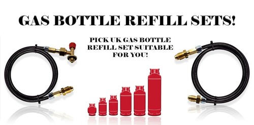 Lpg gas bottle refill sets - lpg,