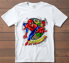 Spiderman Kids T-shirts Cartoon Unisex T shirt Top Tee Gift AV30