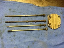 2246 Honda TRX90 ATV Quad Engine Head / Barrel Mounting Stud Bolts Nuts / Cover