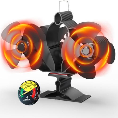 Ourhom log burner - fan, 8