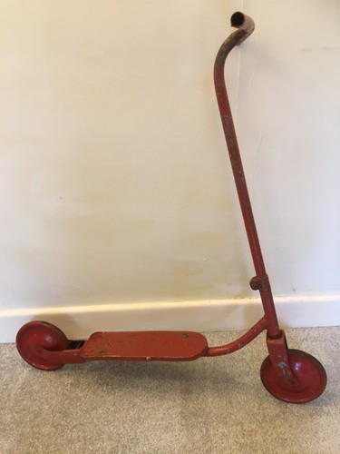 Vintage triang child scooter - vintage,