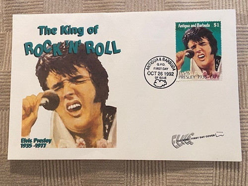 Elvis stamp envelope first - elvis,