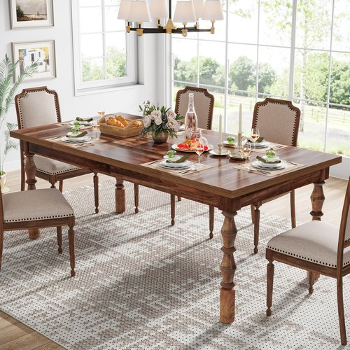 Farmhouse dining table - 62.2'',
