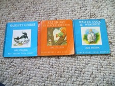 3 Blackberry Farm Books by Jane Pilgrim Walter Duck, Naughty George, Saturday