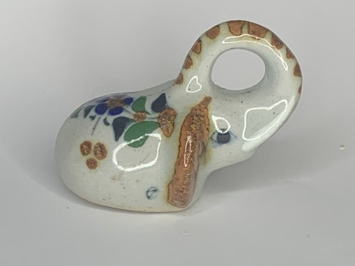 Vintage hand painted ceramic - hand,